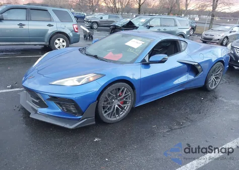 2022 Chevrolet Corvette Stingray Rwd 2Lt из США, поврежденный, VIN 1G1YB2D48N5116801